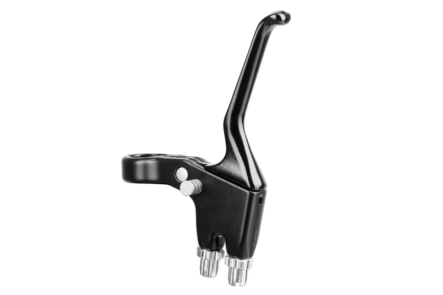 Leva Freno Sinistra In Alluminio C-STAR – Mountain Bike – 22.2 Mm – Nera/Argento – 2 Dita