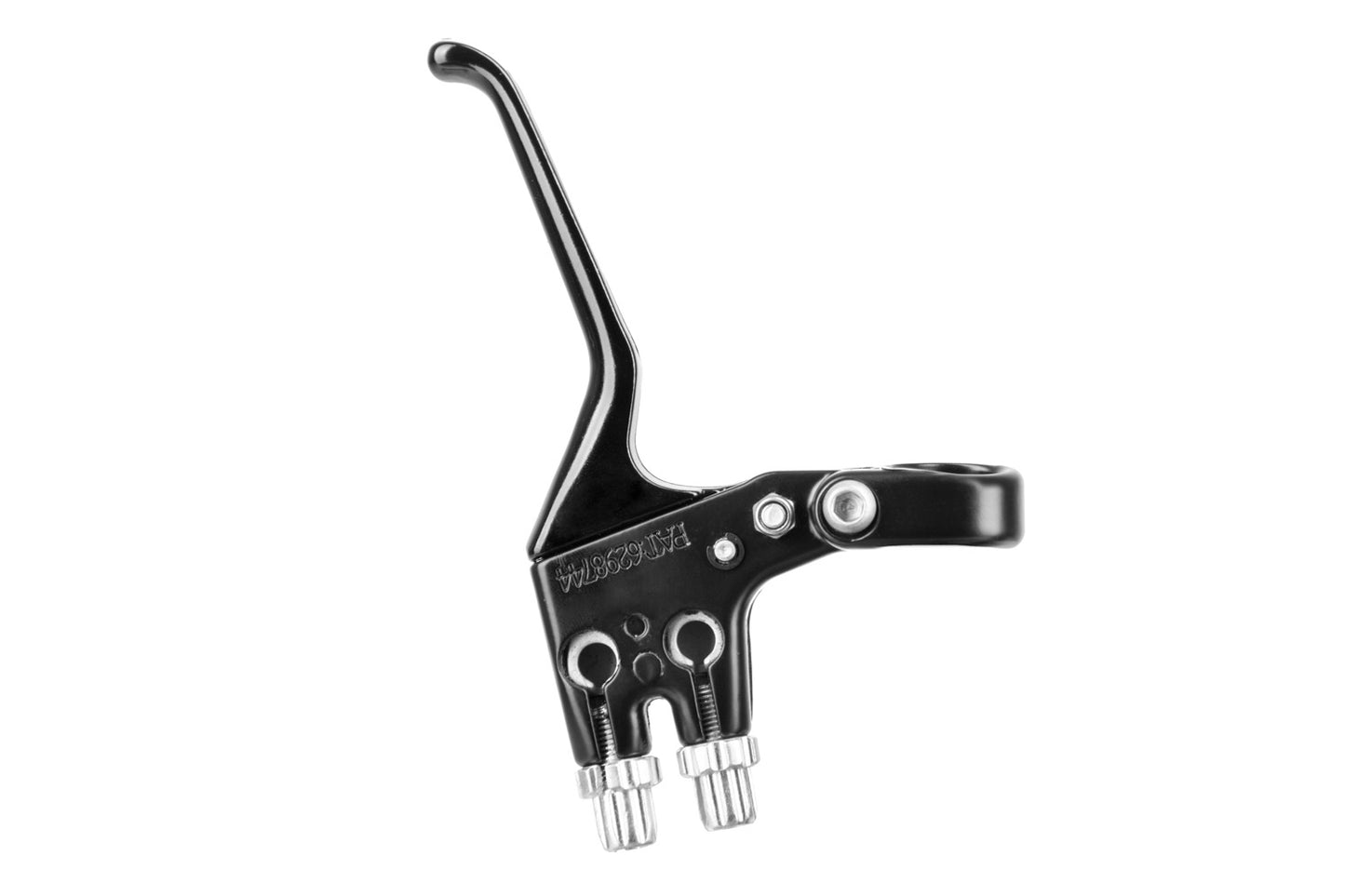 Brake lever, coupled, with parking brake function