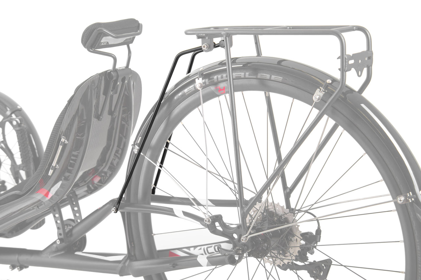 Fitting kit ICE for rigid rack mounting