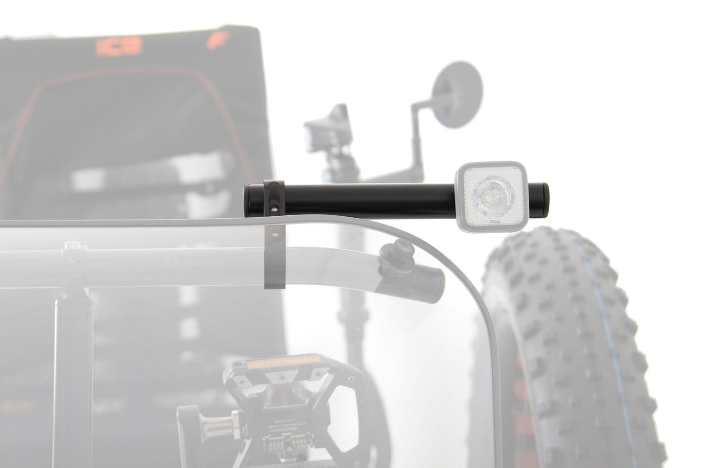 Light mount for T-Cycle SPRING fairings