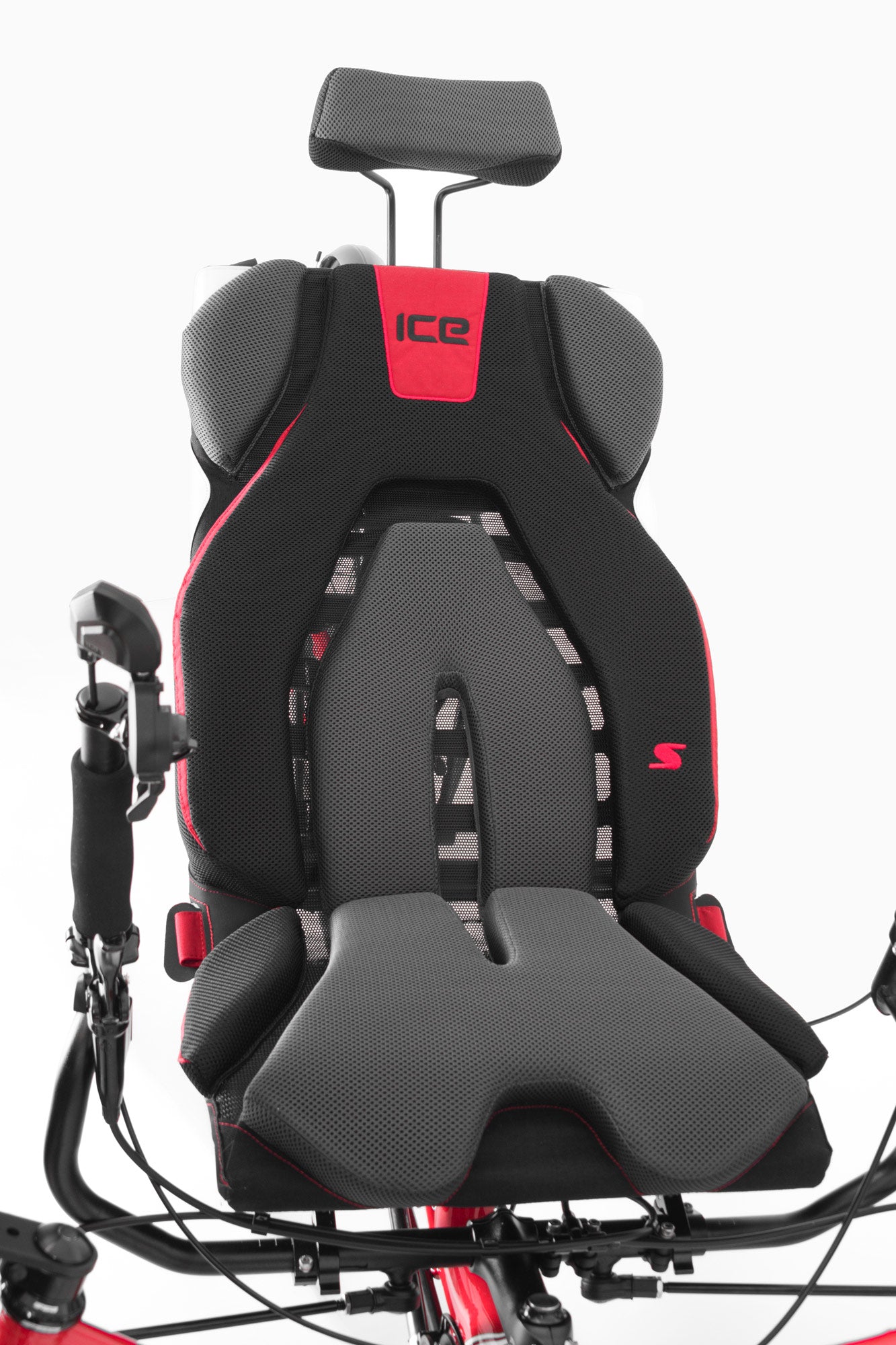Sprint X passion red Struktursitz Ergo Luxe mit Kopfstütze
