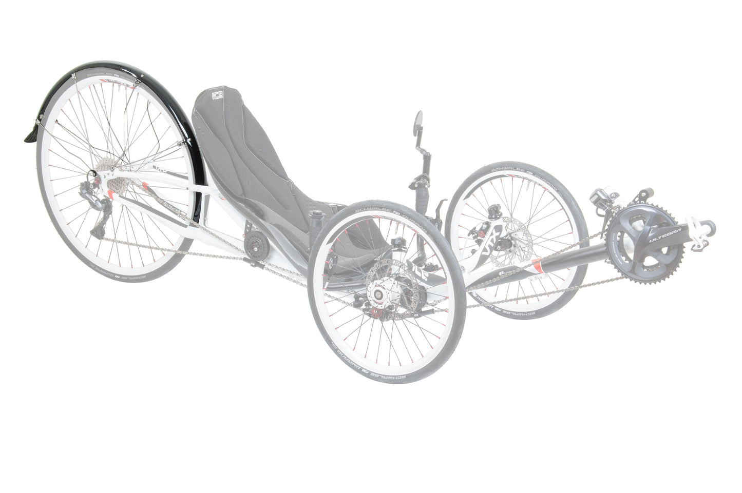 Mudguard ICE for rear wheel