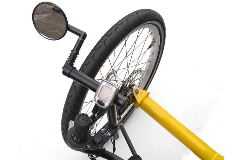 Cockpit Mount an Dreirad mit Untenlenker