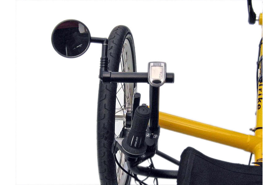 Cockpit Mount an Dreirad mit Untenlenker