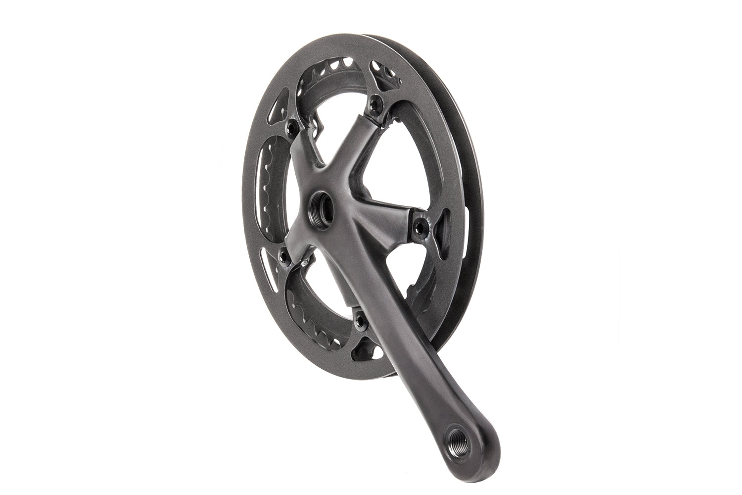 XLC Pédalier CS-Y01 152 Mm 4 Pans 22/32/42 Dents - Qualité Excellente