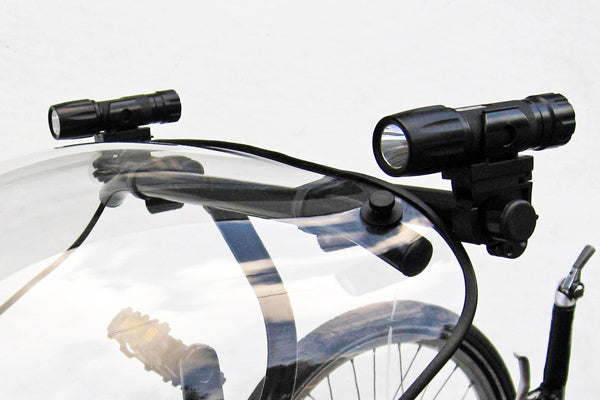 Light mount for T-Cycle SPRING fairings