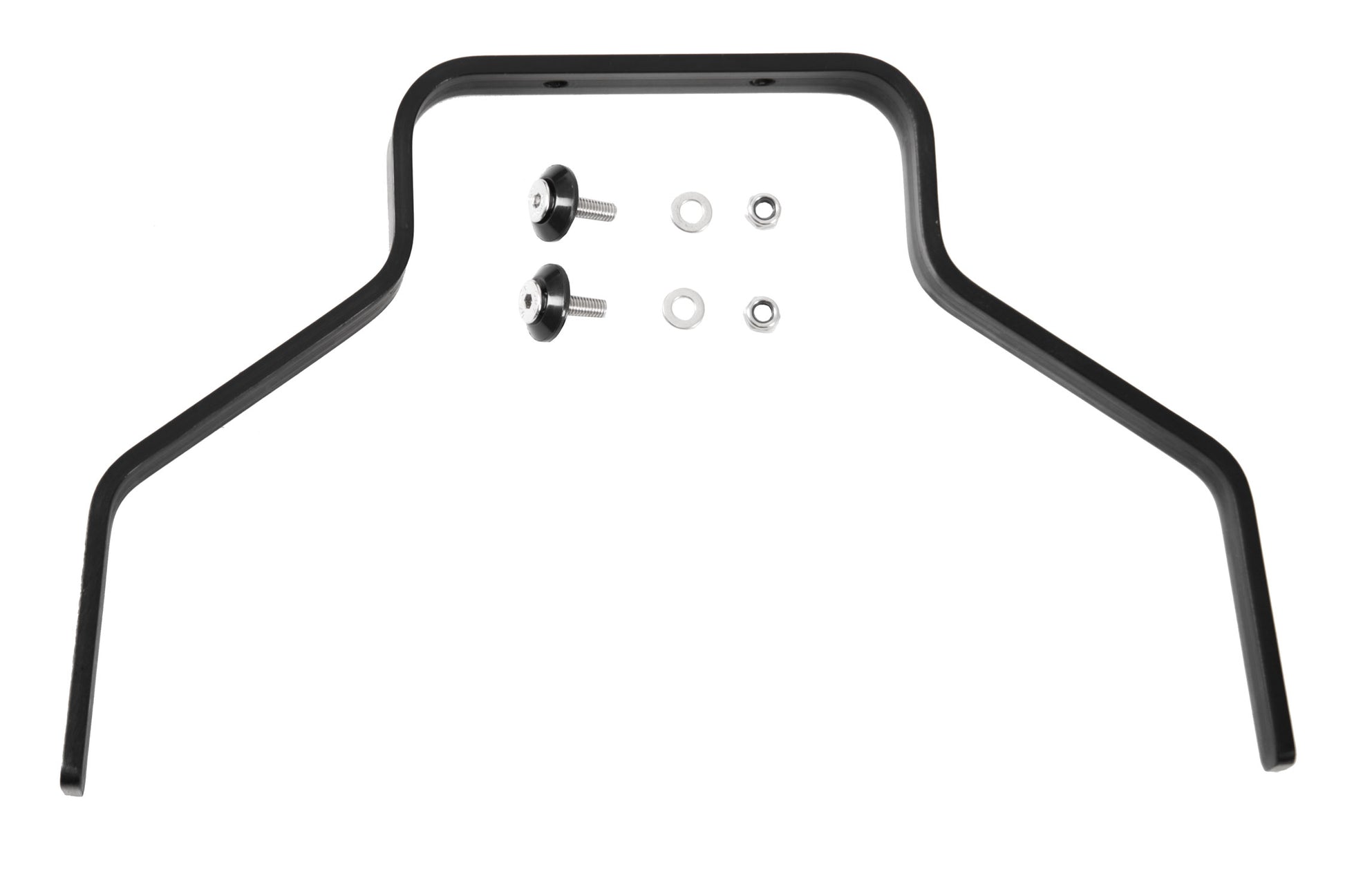 Abstandshalter zum Carbon Schalensitz für Liegerad Gepäcktaschen - Einzelteile Flatlay