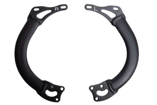 Befestigungsbügel für Vorderradschutzbleche ICE gefedert - links und rechts als Paar