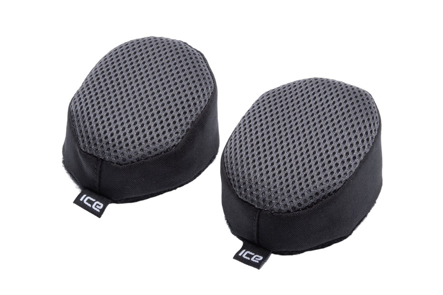 Polster ICE für Handablage, Paar. Aufsicht diagonal von oben.