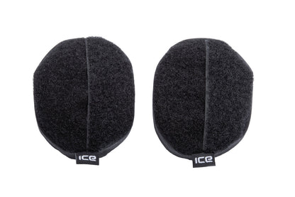 Polster ICE für Handablage, Paar. Ansicht Rückseite mit Klebeband.