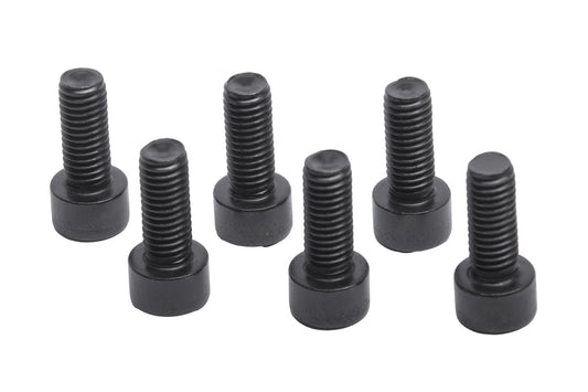Innensechskantschrauben M8x20 mm, rostfrei, schwarz zur Befestigung des Shimano Steps Motor am Liegedreirad, Lieferumfang 6 Stück.