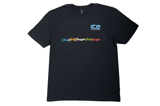 T-Shirt ICE schwarz