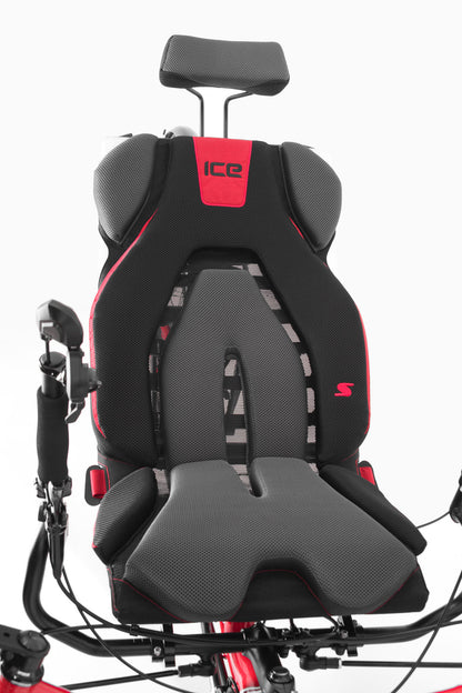 Sprint X passion red Struktursitz Ergo Luxe mit Kopfstütze