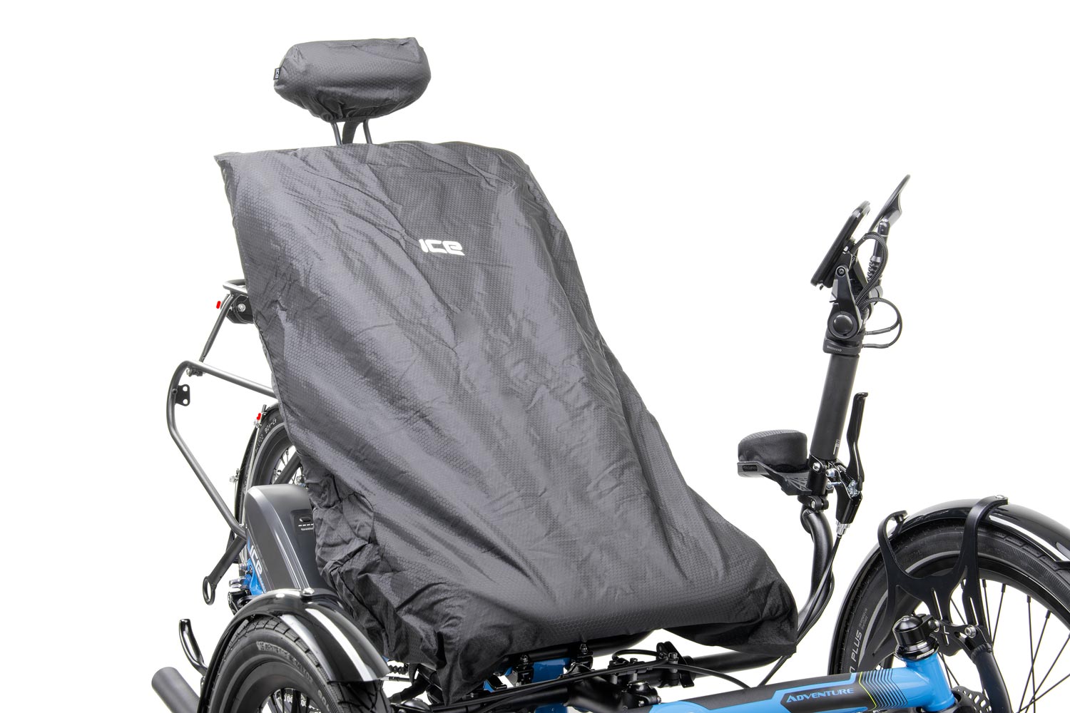 ice fahrradtasche ICE Regenschutzhülle für Netzsitz