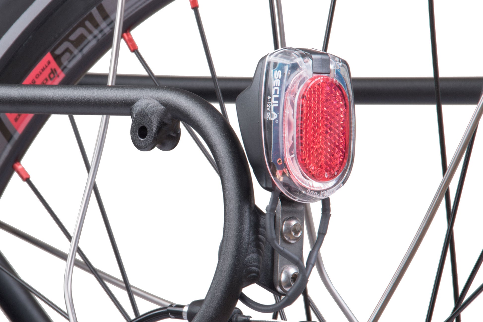 Rear light mount for ICE rear racks - ICLETTA Recumbent Parts