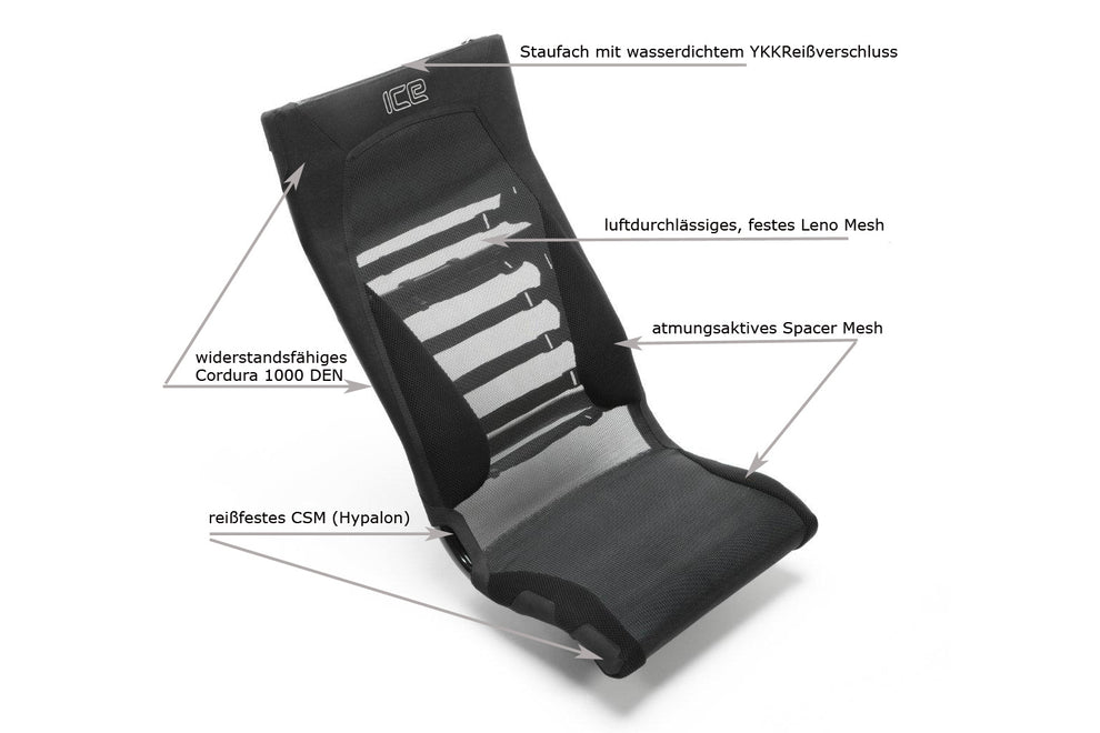 ICE seat frame - ICLETTA Recumbent Parts